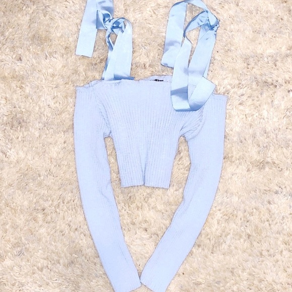 PrettyLittleThing Tops - ❤︎ℙ𝕃𝕋 𝕂𝕟𝕚𝕥 𝕆𝕗𝕗 𝕋𝕙𝕖 𝕊𝕙𝕠𝕦𝕝𝕕𝕖𝕣❤︎